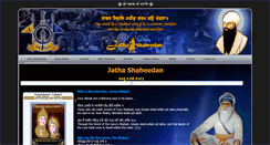 Desktop Screenshot of jathashaheedan.com